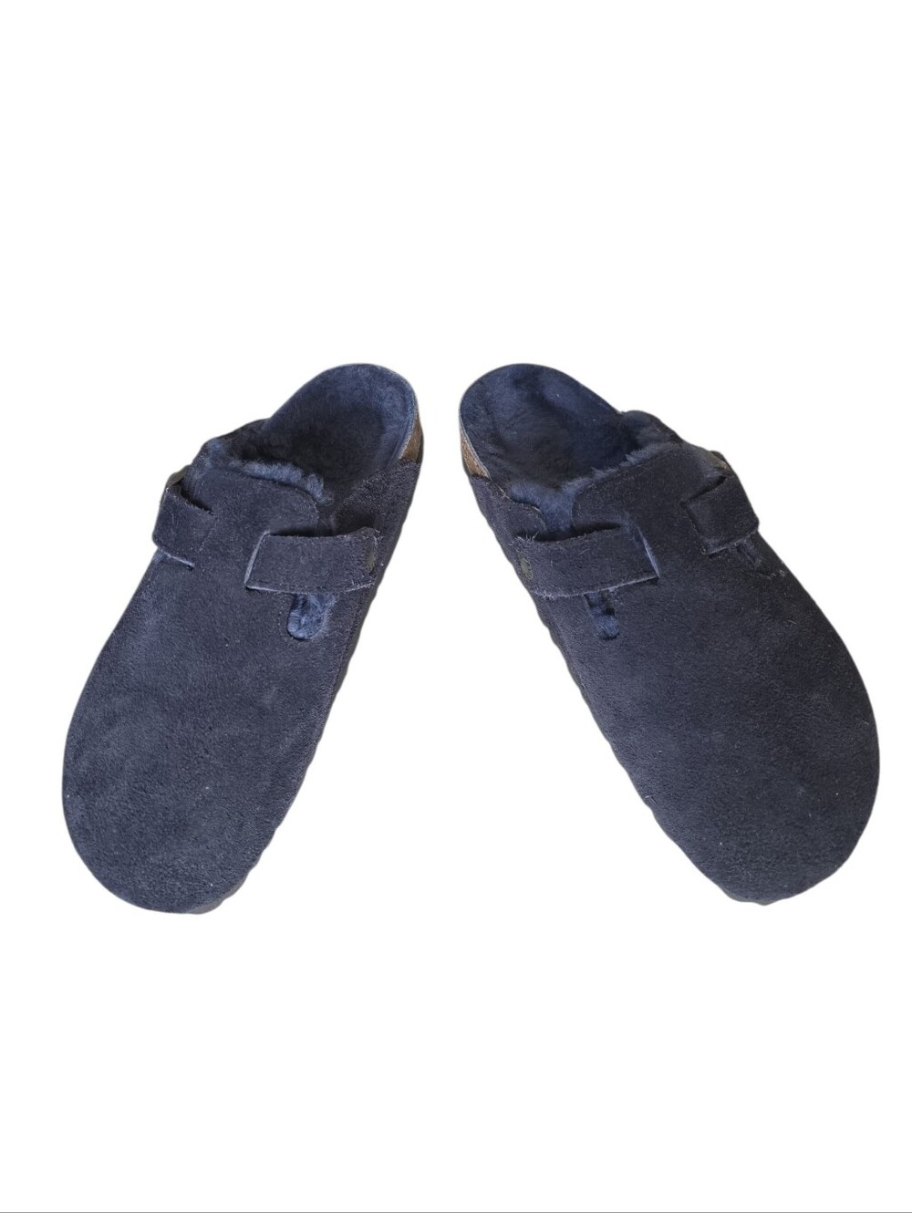 Birkenstock Lamb fur clogs Boston Shearling Suede, Size US Women's 8–8.5 or US M - Picture 3 of 5